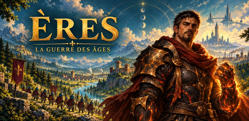 ÈRES : Kaël et les cinq âges, illustration de présentation